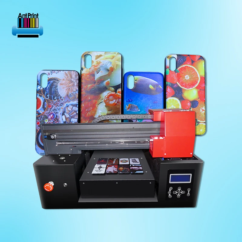 Hot selling mini design 3360 uv printer a3 plus phone cases uv flatbed printer cellphone printing machine price