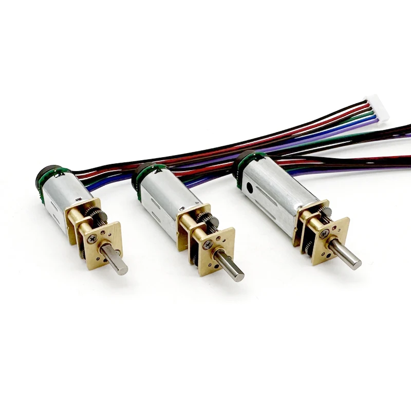 N20 small size dc permanent magnet motor with 12mm gearbox micro dc geared motor GM12-N20 n20 gear motor with encoder
