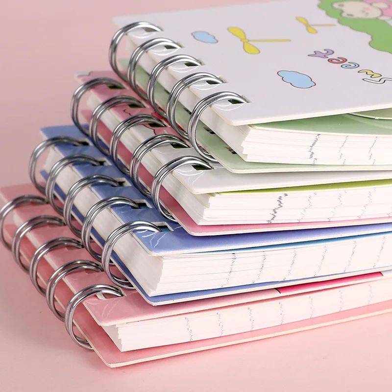 ASTM Standard BSCI Lined Pages Pocket Memo Pad Promotional Spiral Bound Custom Mini 3d Note Pad With Logo