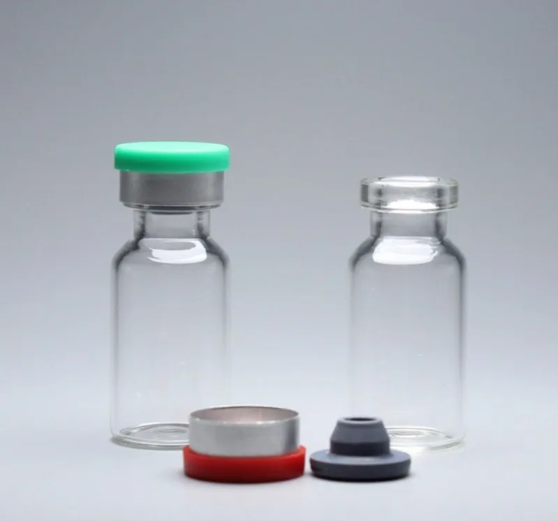 10ml clear amber Pharmaceutical tubular glass vial for injection