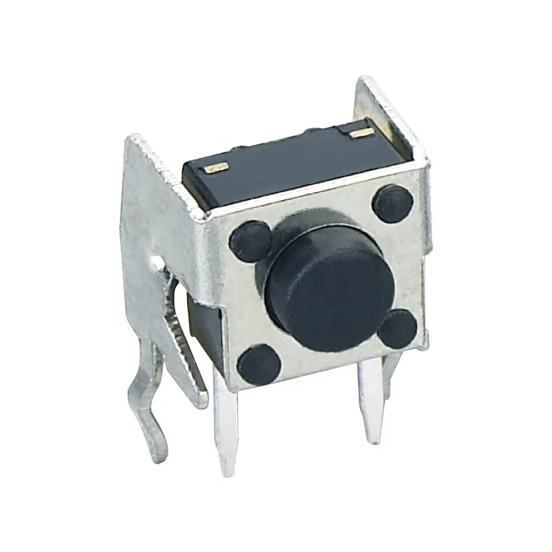 TS-D001 factory Momentary 6*6 mm RoHS reach tact switch 4 pin DIP type for Remote Control push button tactile switch