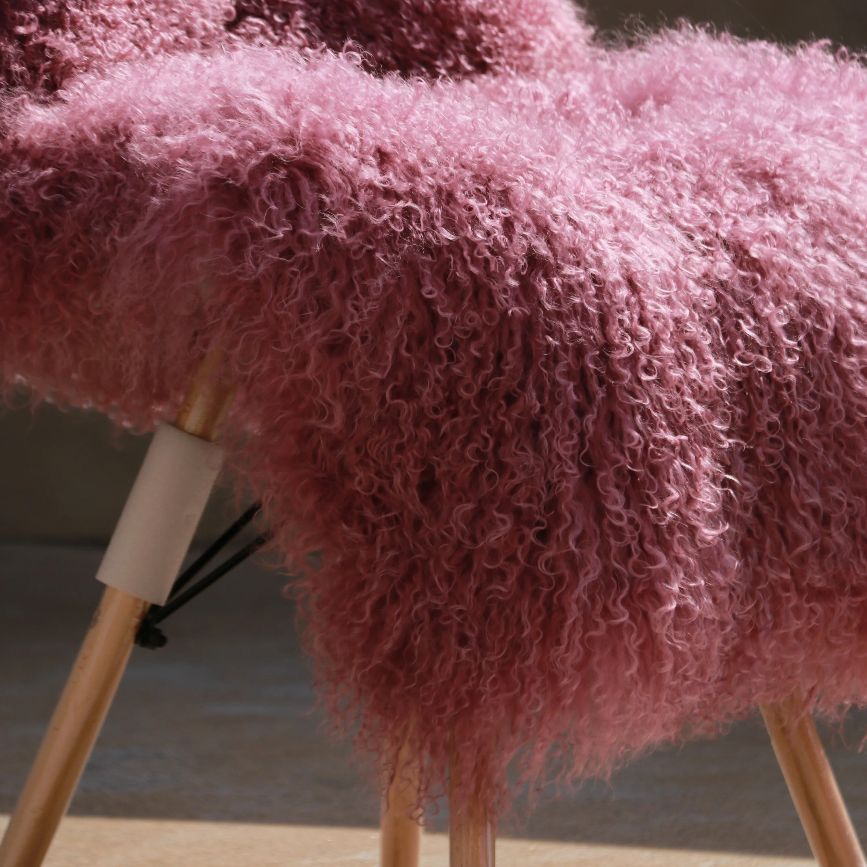 60x120cm rectangle Tibetan lambskin blanket real Mongolian wool sheep skin rugs for chair sofa furniture