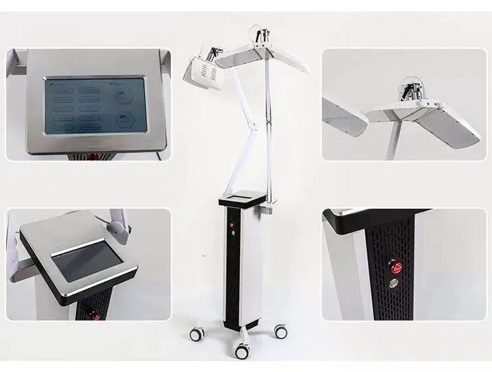 2023 PDT LED Light Therapy Sensitive Skin Acne Treatment Bio Body Light Photodynamic therapy Skin Care Machine with Two Arms