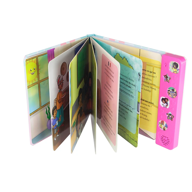 Baby First English Language Learning Educational Electronic Sound Books For Children