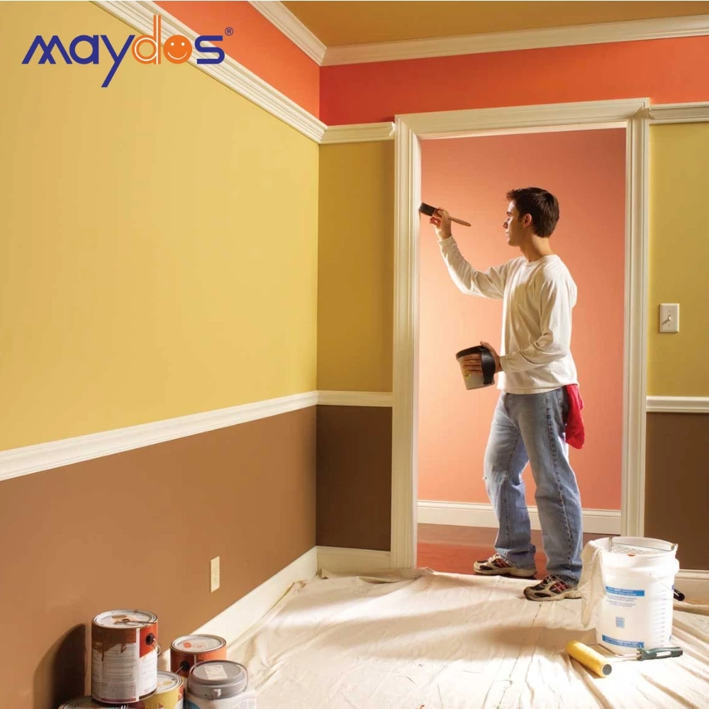 Maydos жидкая белая акриловая экстерьерная эмульсия латексная краска для стен на водной основе