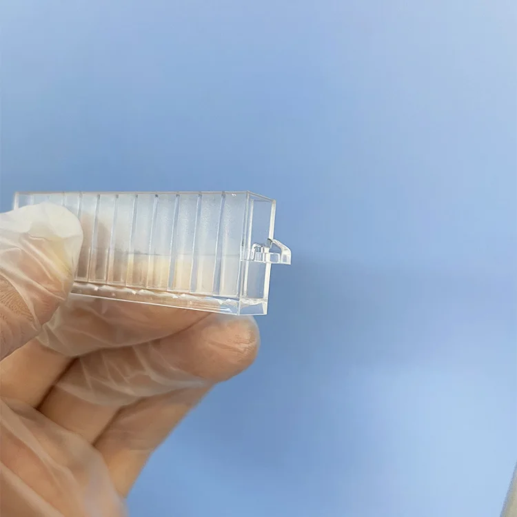 Best price Laboratory and medical cuvette cups for Finland KANGYI 12 holes cuveet cups