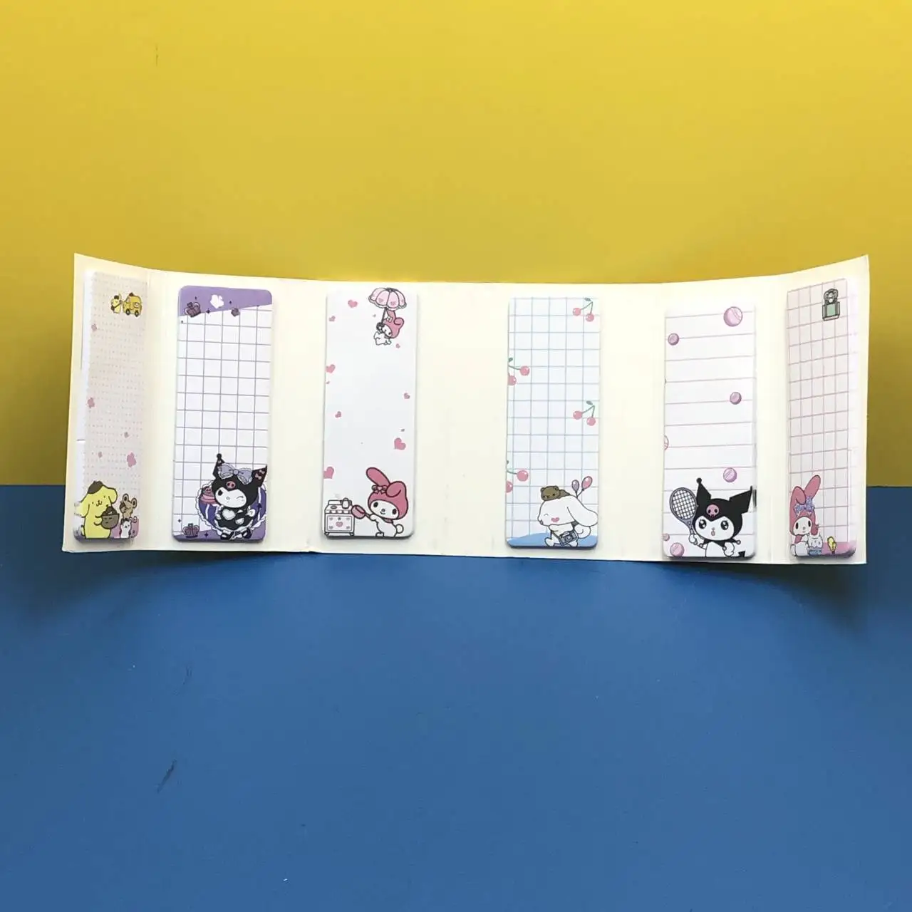 (Wholesale )48pcs/box School stationery Kuromi Melody KT sticky note for students gift