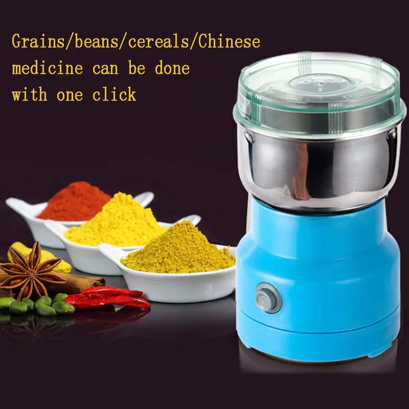 High Quality Small Portable Bean Spices Mill Motor Automatic Machine Coffee Grinder