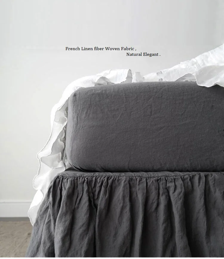 Reactive Solid Color Washed Organic Flax Woven 100% Large Hemp Home Extra Wide Linen fabric for tablecloth Bedding Curt