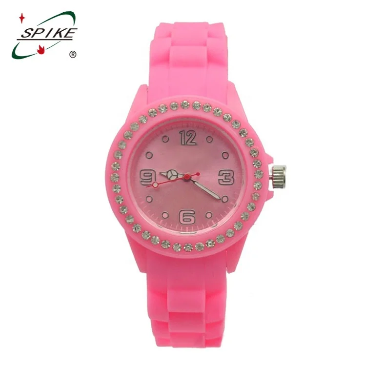 Custom fake diamond watch/Chrono diamond watch