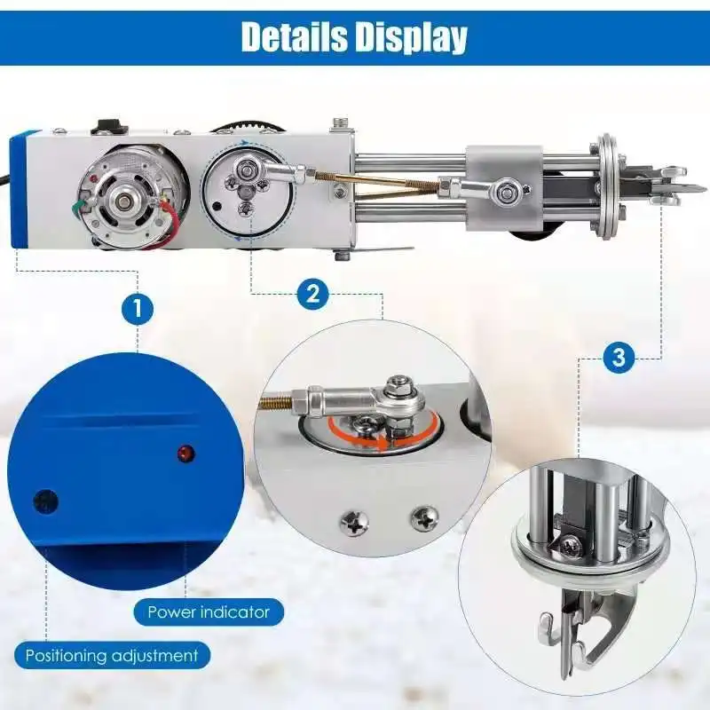 High Speed and Stable tufting Gun for Making DIY Rug Cut and Loop Pile Factory Price Hand Tufting Gun