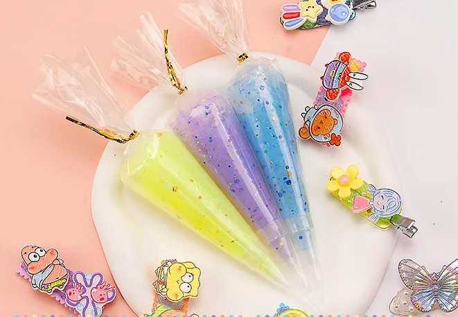 Colorful 50ml Crystal sequin cream glue phone case DIY material