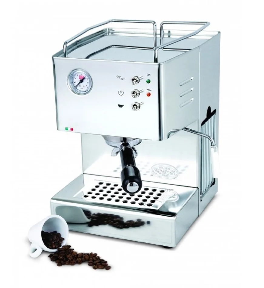 Made in Italy  Stainless Steel Quick Mill Orione 3000 L Base Combo Set