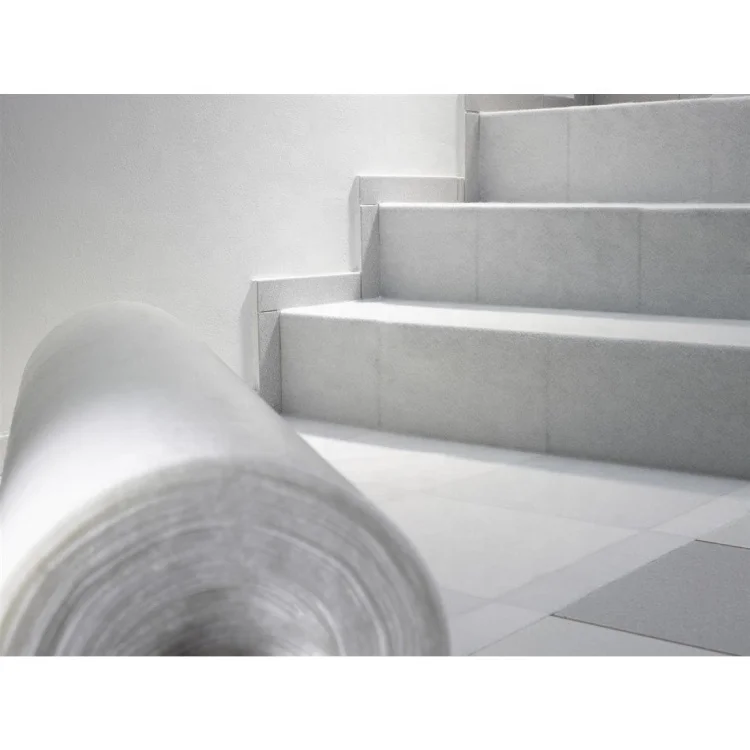 Custom home painter cover fleece felt 180gr 1*50m white Non-Slip Painter Felt Paint Pad