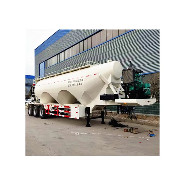 CLW High quality 35cbm Powder Material trailer A variety of tank trailers customized for sale