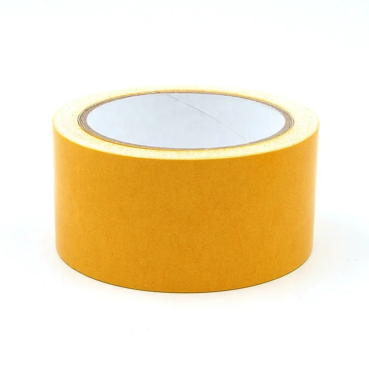 Export high quality free samples strong adhesive double sided cloth carpet edge seaming mounting binding repairing tape 2inch