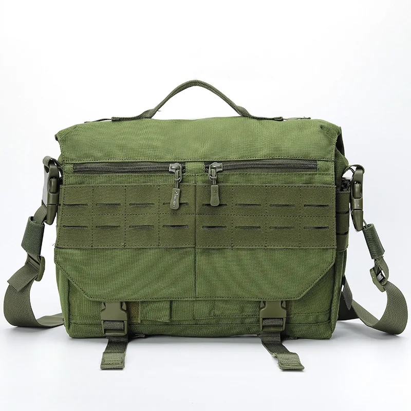 Hot Sale Customized Waterproof Oxford Cloth Single Shoulder Large-Capacity Tactical Messenger Bags For Men