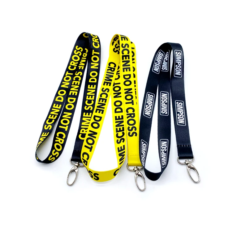 Approval Factory Professional Lanyards Full Color Printing Neck Straps with Logo Custom  0.75inch Keychain card Holders