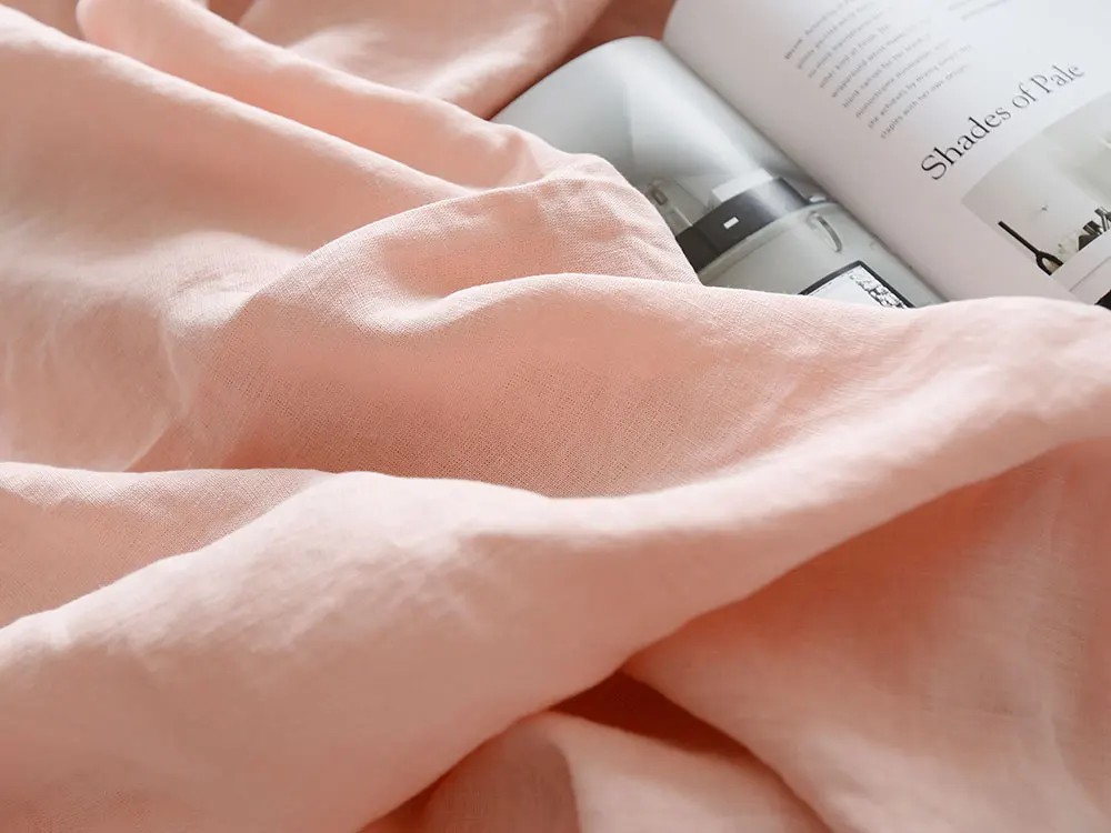 
280CM Width High Quality Washed Dyed Hemp Fabric Wholesale 100% Organic Natural Woven Hemp Fabric For Bed Linen 