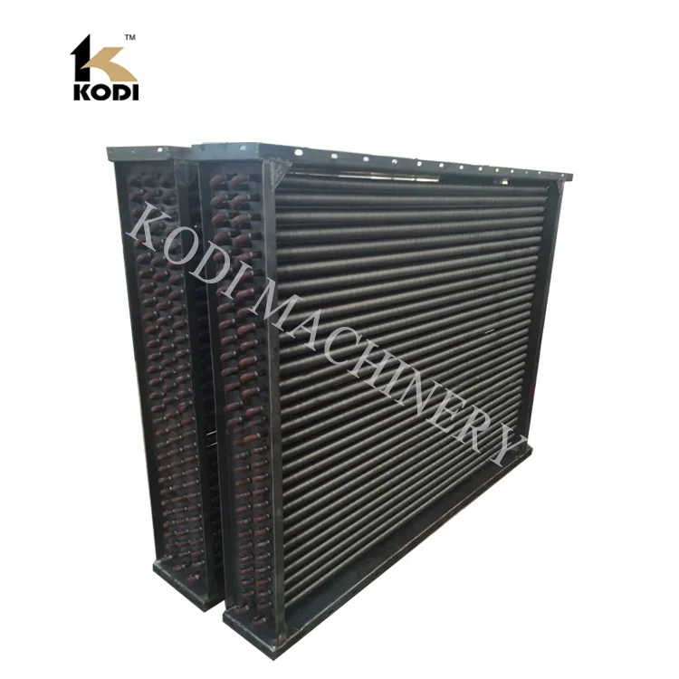 SRL Type Air To Water Heat Exchanger With Fan Tubular Heat Exchanger