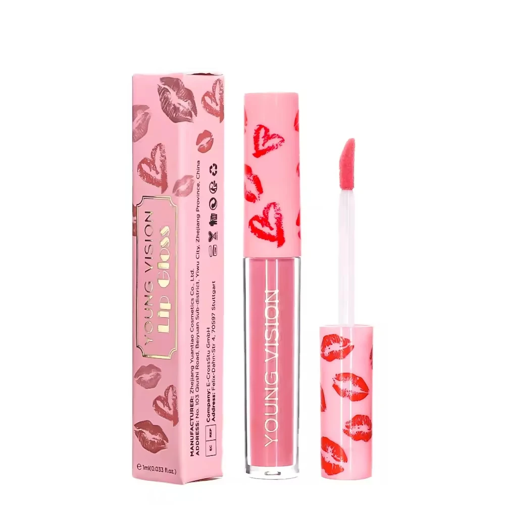 12-Color Velvet Lip Gloss Matte Lasting Rose Bean Color Grapefruit Lipstick Cosmetic Beautiful Girl Nude Lip Makeup