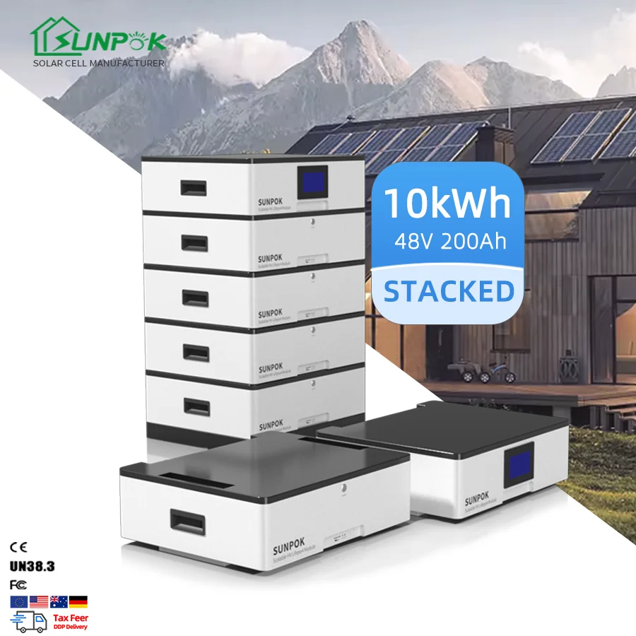 24V 200AH Lithium Ion Solar Gel Battery Home Appliance Energy Storage Solution Portable Wall Solar Power for Home Use