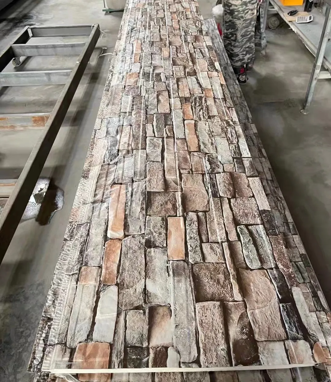 16 мм полиуретановая внешняя стеновая панель, вилла, кирпичная внешняя стенка, декоративная панель, сэндвич-панель