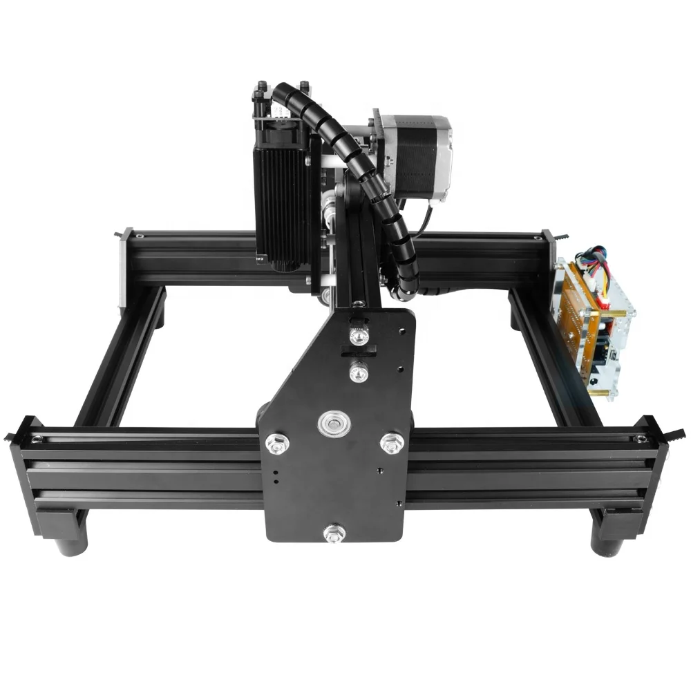 HOT New BACHIN Cnc Router Diy Use Stainless Steel Laser Engraving Wood Cutting Graving Dog Tag Engraver Machine