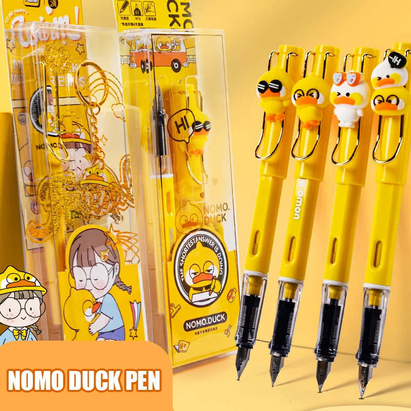 2021 wholesale Maihe fountain pen use cheap bulk plastic ink sac pen black color ink pen sets promotional gifts