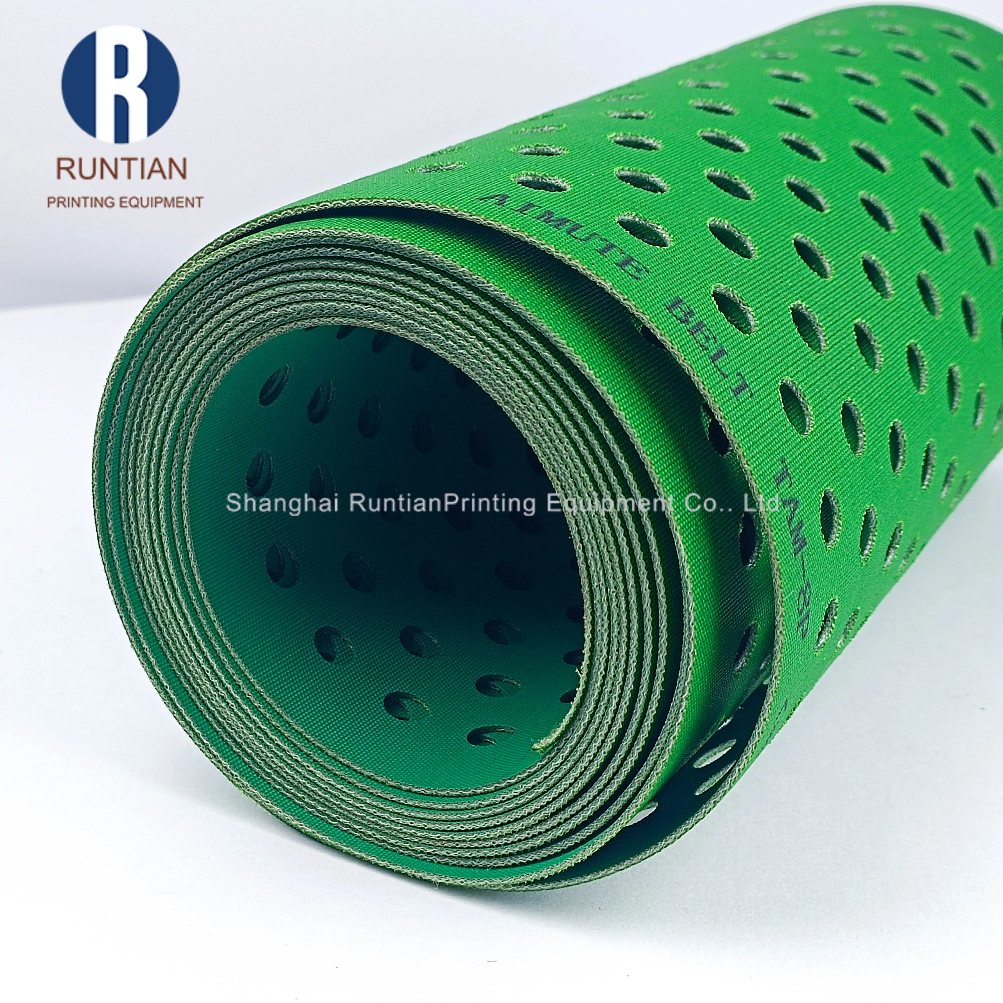 For Komori Printer 2865x220x1.5mm Printing machine adsorption conveyor belt, paper cutter conveyor, green conveyor belt 40 105-6