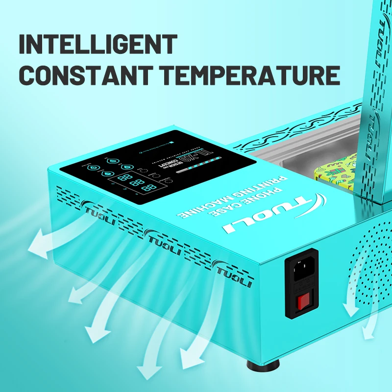 TuoLi TL-X9 Heat Transfer Sublimation Vacuum Phone Case Printer For DIY Printing Phone Cell Cover