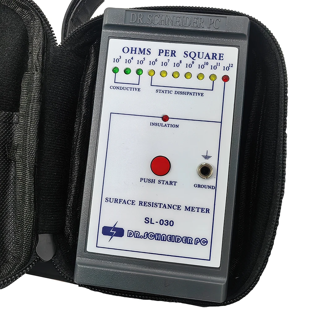 ALLESD цифровой SL-030 антистатический прибор для измерения удельного сопротивления поверхности