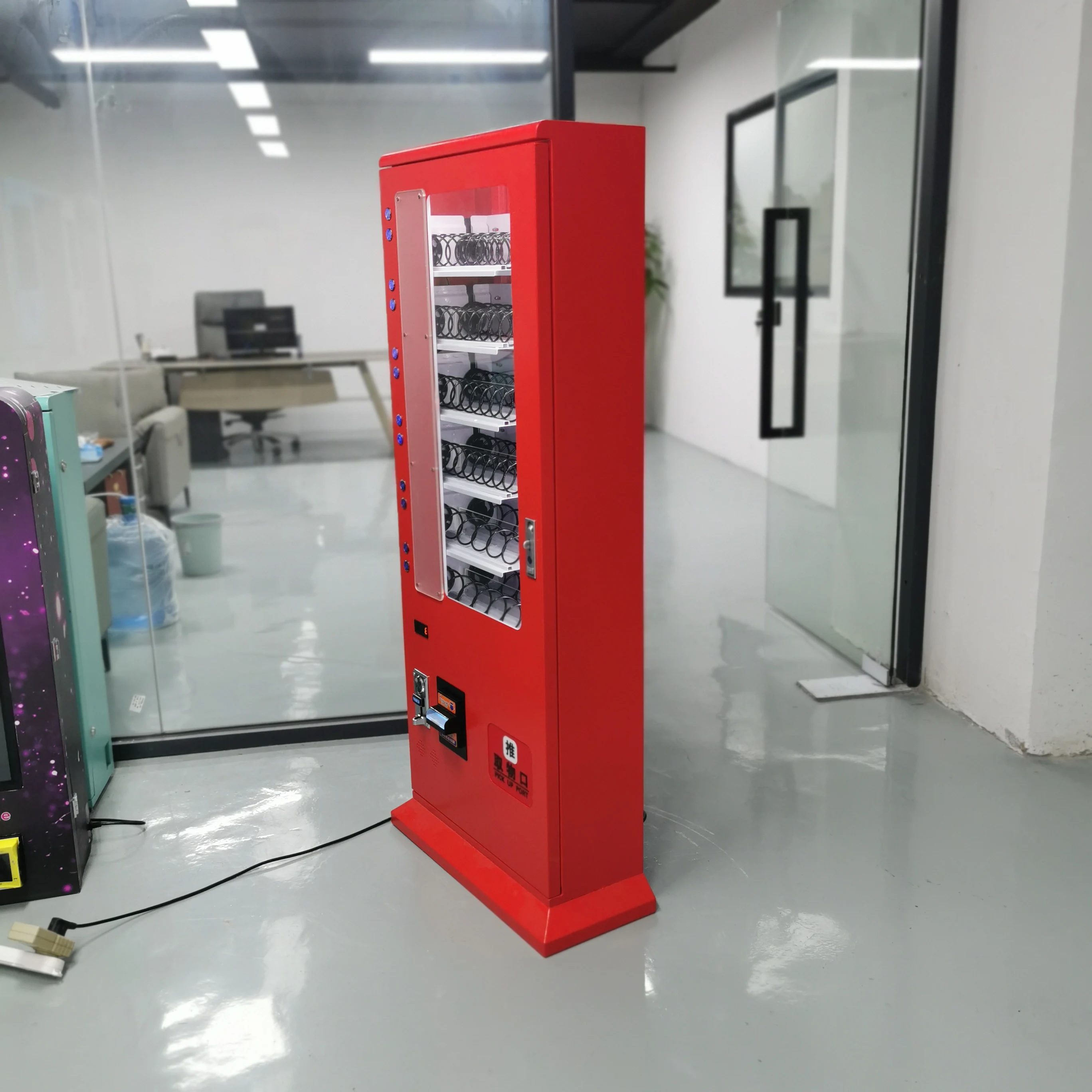 Riteng  Factory Wholesale Price Sale Cheap Wall-Mounted Desktop Distribution Chocolate Bar Water Snack Vending Machine
