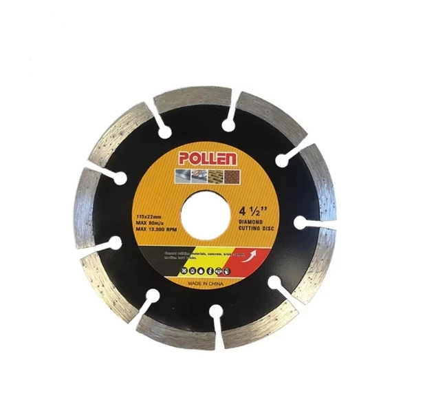 4' 105mm Segment Diamond Cutting Blade Abrasive Disc,segment 80 M/s ISO9001, TUV CN;ZHE DB105S