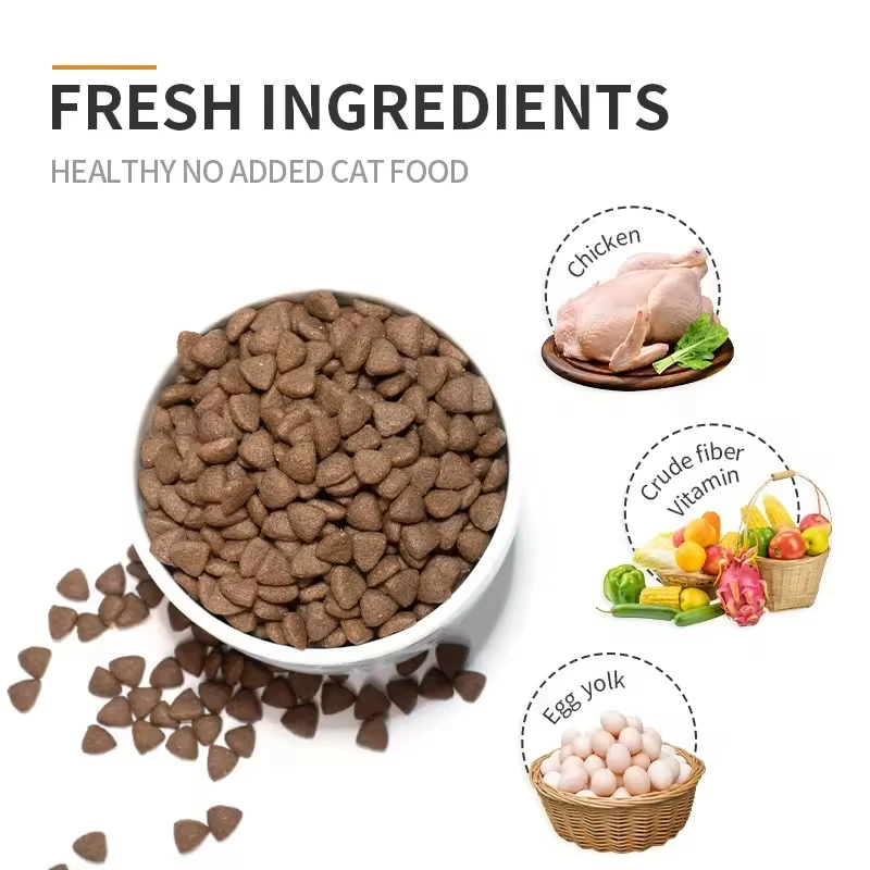 Free Sample Wholesale Bulk Cat Food Various Flavors Multiple Shapes Food For Cat