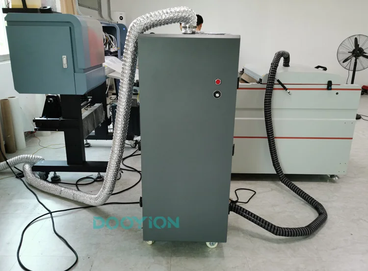 Wholesale sublimation Heating Dtf Oven Curing Smoke Purifier DTF Absorber Air Purifier Dual Head