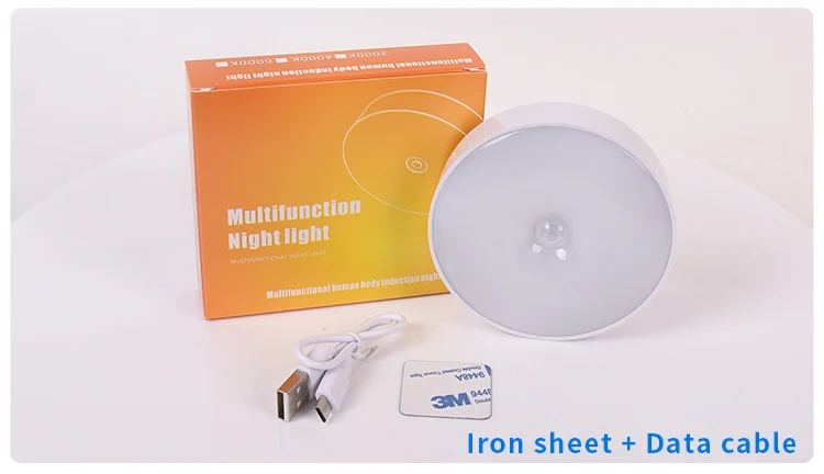 Low MOQ 2021 Upgraded PIR Motion Sensor  Battery-Powered Stick-on Magnet LED Closet Cabinet  Lights