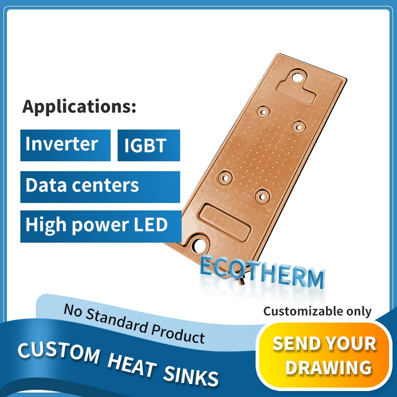 Manufacturer customized vapor chamber cooling radiator with high thermal performance