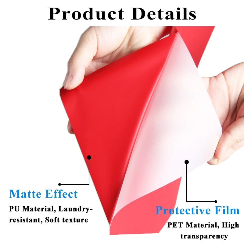 Easyweed Heat Transfer Film Vinyl PU Textile Film Hot Fix Transfer for Clothing PU Flexible Stretchable