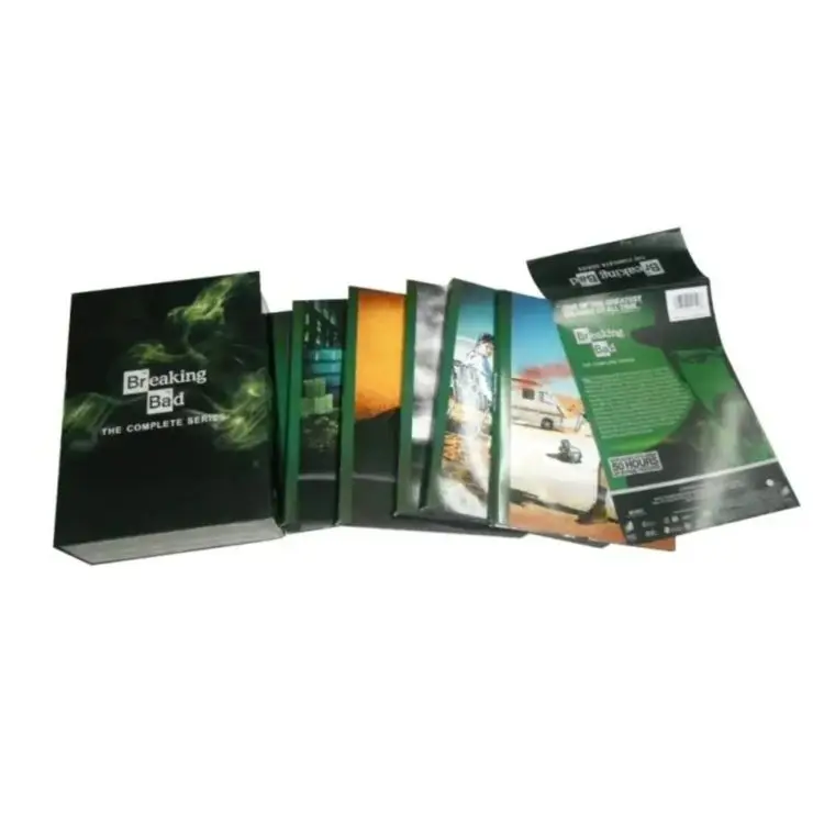 Breaking Bad Complete Series DVD Movies TV Series Boxset CD Cartoon Blueray 21 Disc Boxset With Spot Wholesale