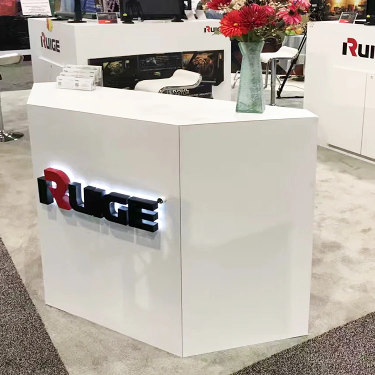 New Product Trade Show Booth Display Led Letter Sign Tradeshow Display Exhibition Booth Sign