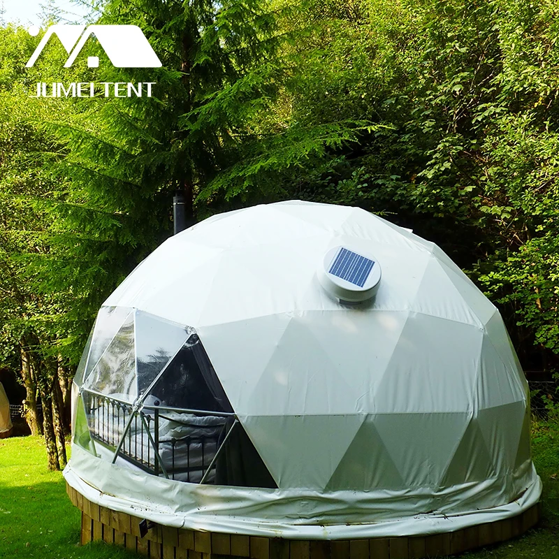 Outdoor House Domos Transparent PVC Geodesic Dome Tents Glamping