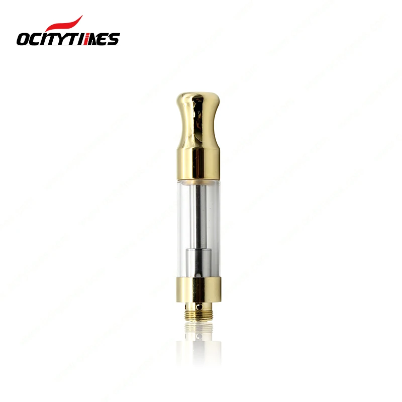Hot 2019 wood tip ceramic coil vape cartridge glass