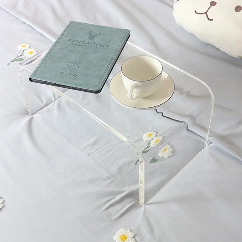 Nightstand Acrylic Side Display Tables Acrylic Rack With Shelfes Shelve Portable Table