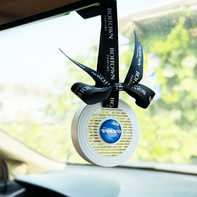 Promotional Gifts Auto   Car Vent Air Freshener Clips Diffuser hanging Perfume for car and home With Ribbon