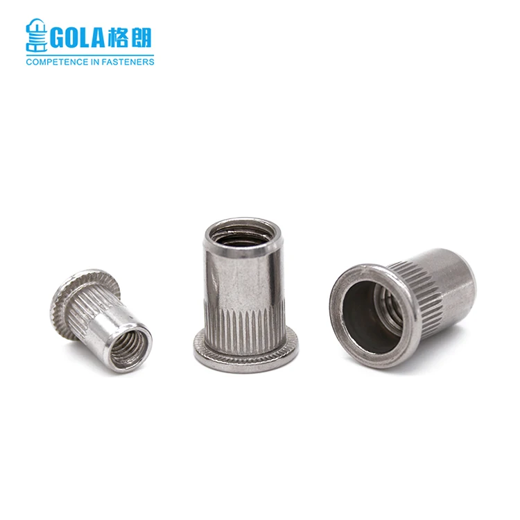 
304 316 Stainless Steel Rivet Nut Threaded Rivet nut Insert Nut 