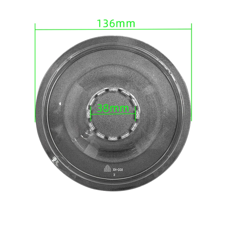 XH-C02 rotary MTB spoke or freewheel protector transparent bicycle plate parts with many clips-on