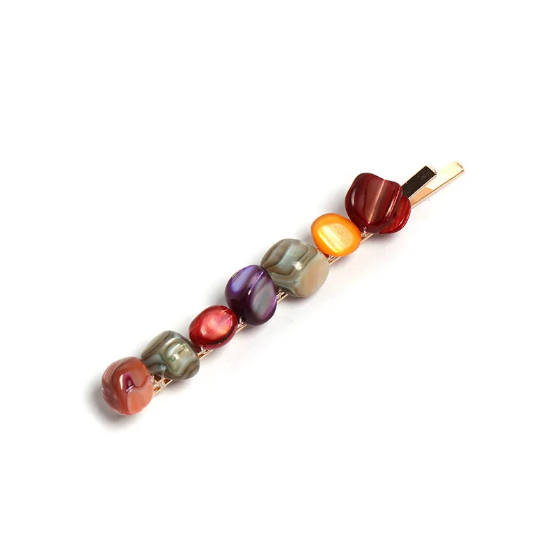 
FJ007 2020 New Colored Turquoise Candy hair clip fashion for women 