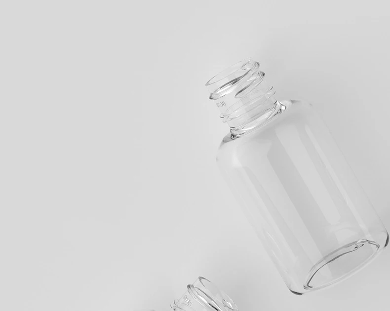 50ml White PP pump spray clear 50ml 100ml PET bottle