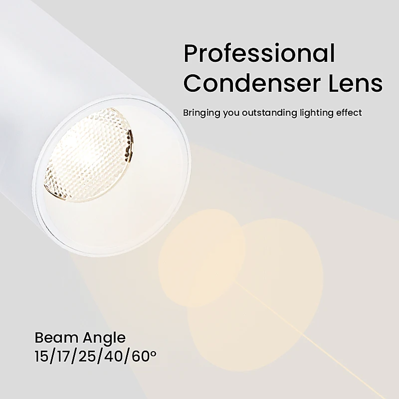 BESTCO Light Decorative Wall Washer Led Recessed Spot Light Dimmable Trimless Adjustable Led Spotlight